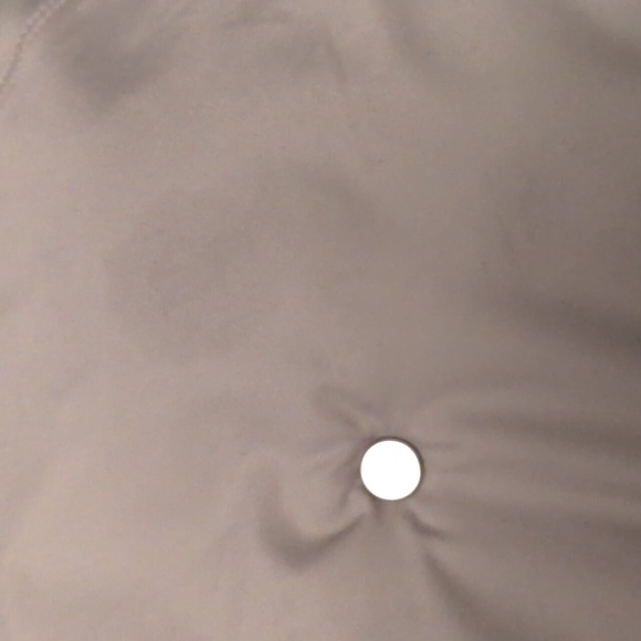 Lululemon Insulated Trench Coat Raw Linen Size 6 - Picture 10 of 11